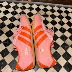 Adidas Tokyo Pink and Orange Sneakers